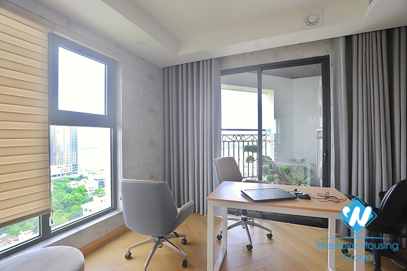 Large size apartment 7 bedrooms for rent at D' Leroi soleil Xuan Dieu.